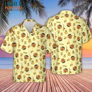 Ernie and Rubber Duckie The Muppets Hawaiian Shirt 4