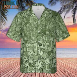 Fallout Compilation Maxi Hawaiian Shirt 2