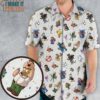 Famous Cartoon Characters Cosplay As Other Hawaiian Shirt, Male Hawaiian Shirts for Sale