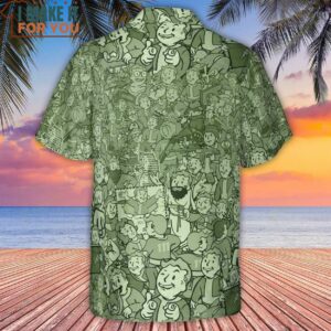 Fallout Compilation Maxi Hawaiian Shirt 3