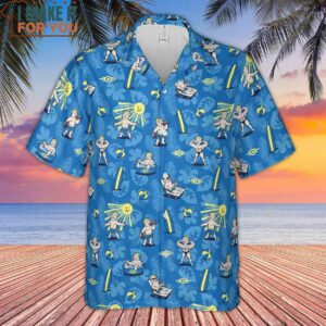 Fallout Nuclear Summer Beach Hawaiian Shirt 2