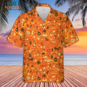 Fantastic Mr Fox Pattern Hawaiian Shirt 2