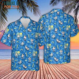 Fallout Nuclear Summer Beach Hawaiian Shirt 4