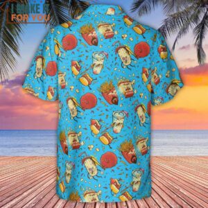 Fight! Aqua Teen Hunger Force Hawaiian Shirt 3