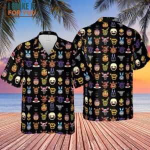 Five Nights At Freddys World Hawaiian Shirt 4