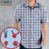 Funny Spider-Man Characters Pattern Hawaiian Shirt, Male Hawaiian Shirts for Sale