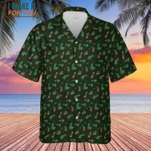Funny Plants Pattern Hawaiian Shirt 2