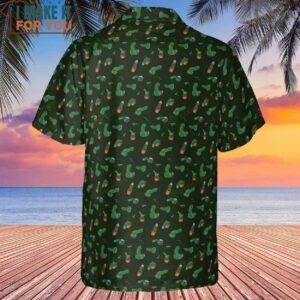 Funny Plants Pattern Hawaiian Shirt 3