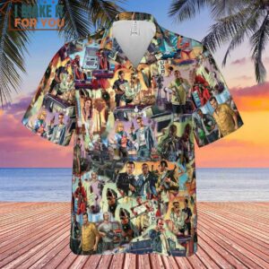GTA Grand Theft Auto Scenes Hawaiian Shirt 2