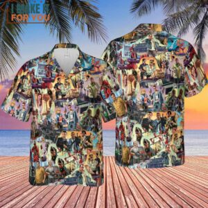 GTA Grand Theft Auto Scenes Hawaiian Shirt 4