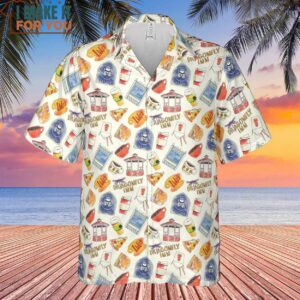 Gilmore Girls Symbols Pattern Hawaiian Shirt 2