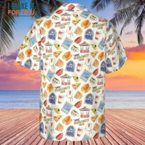 Gilmore Girls Symbols Pattern Hawaiian Shirt 3