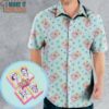 Golden Girls Patterned Hawaiian Shirt, Fun and Stylish Hawaiian Shirts for Men