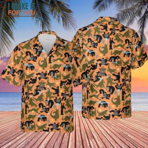 Giant Battle King Kong vs Godzilla Kaiju Monsters Hawaiian Shirt 4