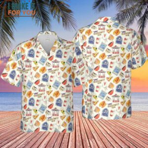 Gilmore Girls Symbols Pattern Hawaiian Shirt 4
