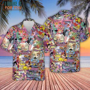Girls Power The Powerpuff Girls Hawaiian Shirt 4