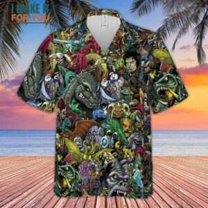 Greatest Monster Festival Kaiju Monster Hawaiian Shirt 2