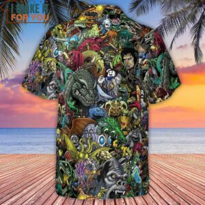 Greatest Monster Festival Kaiju Monster Hawaiian Shirt 3