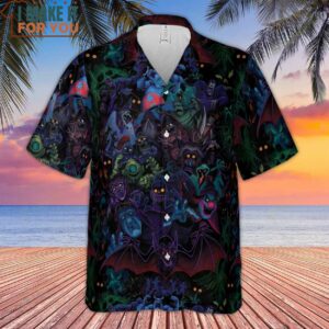 Haunted Scooby Doo Villains Hawaiian Shirt 2