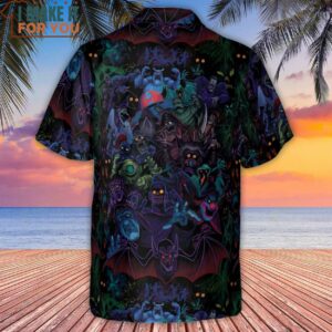 Haunted Scooby Doo Villains Hawaiian Shirt 3