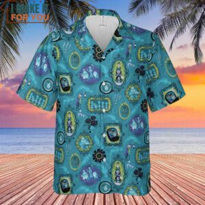 Haunted Mansion Pattern Hawaiian Shirt 2