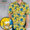 Head Toss The Simpson Characters Hawaiian Shirt, Fun and Stylish Hawaiian Shirts for Men