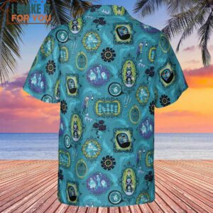 Haunted Mansion Pattern Hawaiian Shirt 3