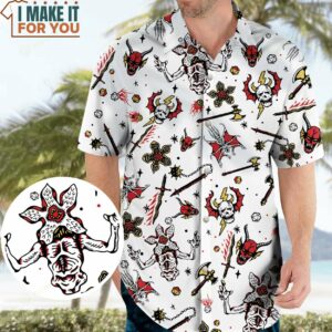 Hellfire Club Stranger Things Dungeons and Dragons Hawaiian Shirt 2