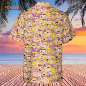 Helga G Pataki Hey Arnold Hawaiian Shirt 3