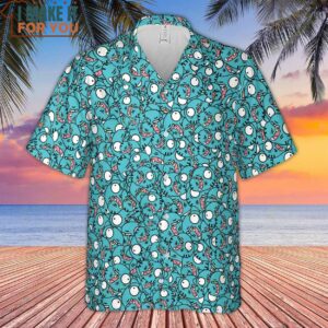 Gumball Watterson Pattern Hawaiian Shirt 2
