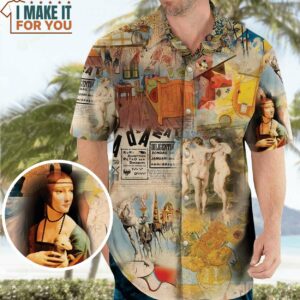 History Of Art Hawaiian Shirt 3