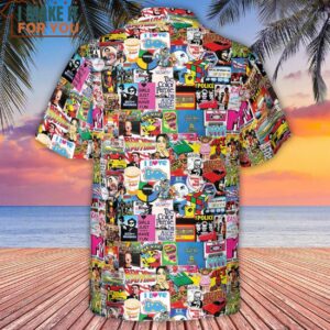 I heart 80s Collage Mr T Back To the Future Pac man ET Hawaiian Shirt 3