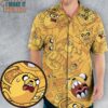 Jake the Dog Adventure Time Hawaiian Shirt, Funny Hawaiian Shirts for Men