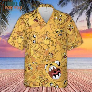 Jake the Dog Adventure Time Hawaiian Shirt 2
