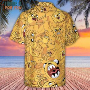 Jake the Dog Adventure Time Hawaiian Shirt 3