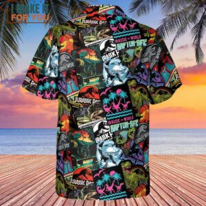 Jurassic World Jurassic Park Hawaiian Shirt 3
