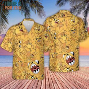 Jake the Dog Adventure Time Hawaiian Shirt 4