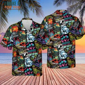 Jurassic World Jurassic Park Hawaiian Shirt 4