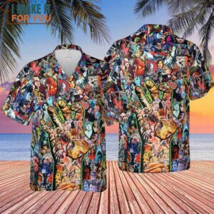 Horror My Love Hawaiian Shirt 4