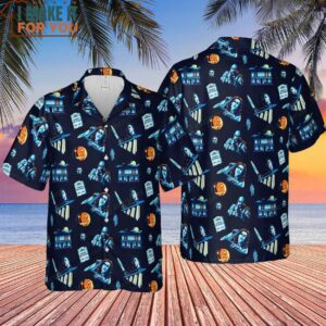 Horror Slasher Michael Myers Halloween Hawaiian Shirt 4