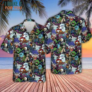 I Aint Afraid Of No Ghosts Hawaiian Shirt 4