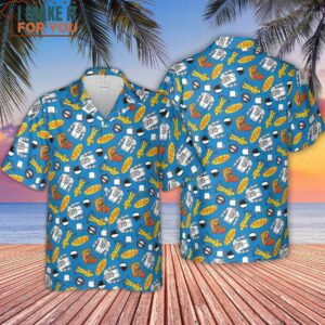 Jerry Seinfeld Comedian Pattern Hawaiian Shirt 4