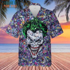 Joker The Most Favourite Characters Pattern Hawaiian Shirt 2