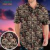 Life Grows Through Death Skull Hawaiian Shirt, Horror Hawaiian Shirt Mens
