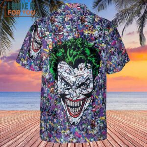 Joker The Most Favourite Characters Pattern Hawaiian Shirt 3