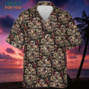 Life Grows Through Death Skull Hawaiian Shirt 2