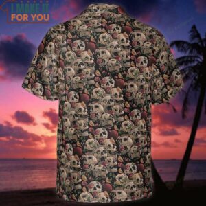 Life Grows Through Death Skull Hawaiian Shirt 3