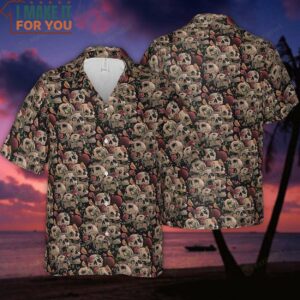 Life Grows Through Death Skull Hawaiian Shirt 4