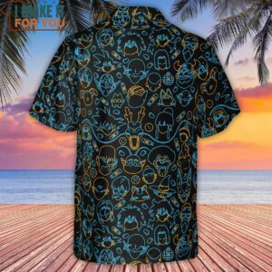 Dragon Ball Z Characters Pattern Hawaiian Shirt 3