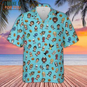 Many Faces of Bobs Burger Hawaiian Shirt 2